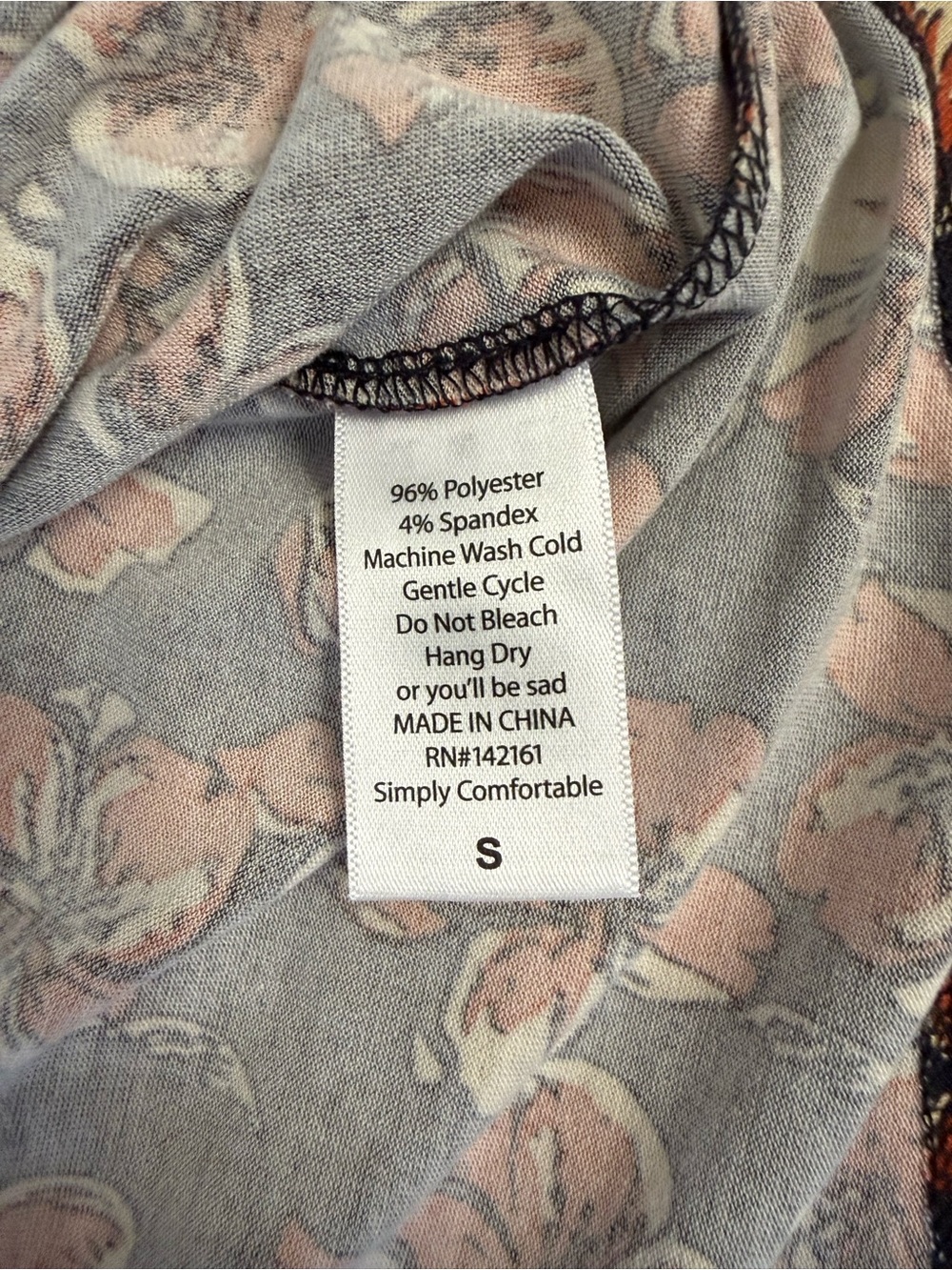 Lularoe Raglan Randy tee size small - Picture 8 of 9